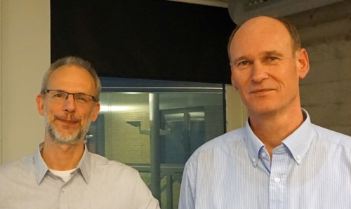 l. Jan de Winter r. Laurens Brouwer